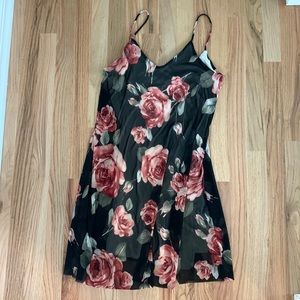 Rose Shift Dress